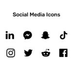 simple social media icons