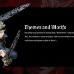 Black Clover Anime Theme and Motifs