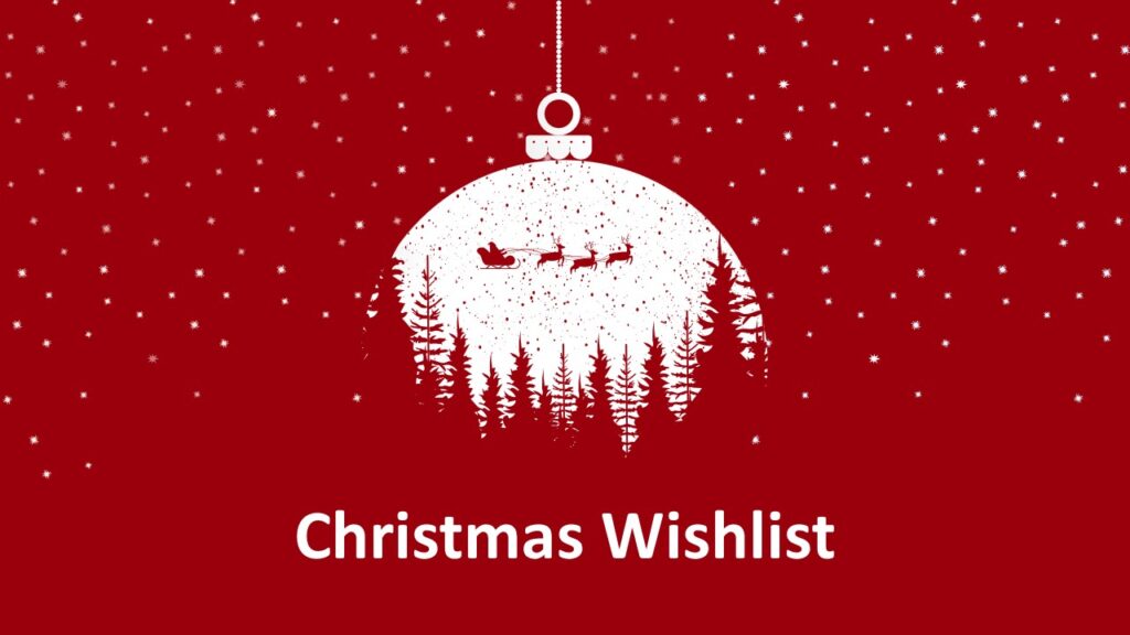 Free Animated Christmas Wishlist Template Free Animated Christmas Wishlist Template