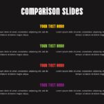dark theme comparison slides
