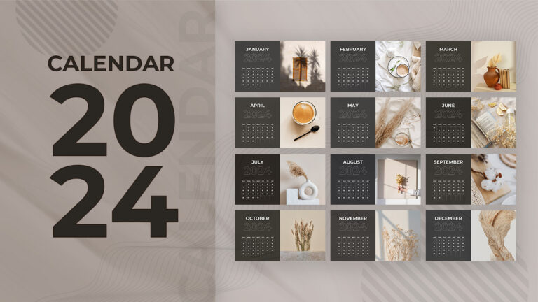simple 2024 calendar template