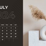Free July 2024 calendar