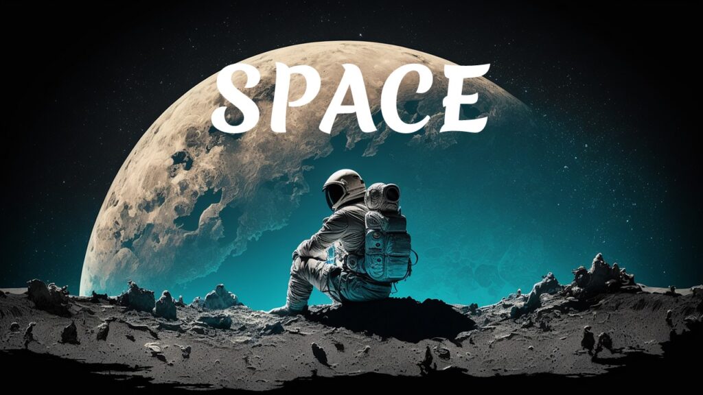 space presentation background