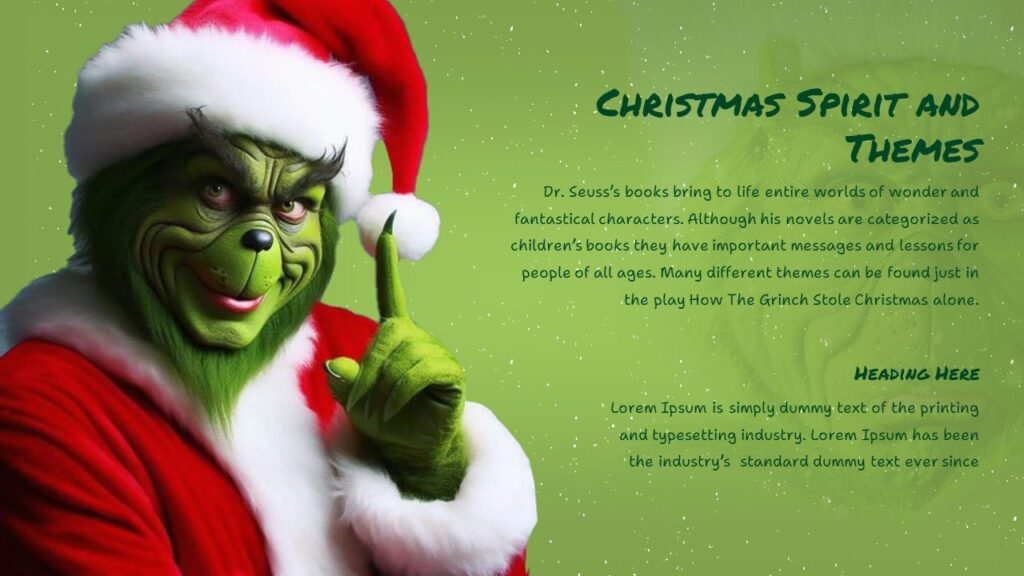 Free The Grinch Movie Template PowerPoint & Google Slides