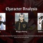 free black clover anime characters