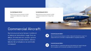 Boeing commercial aircraft fleets