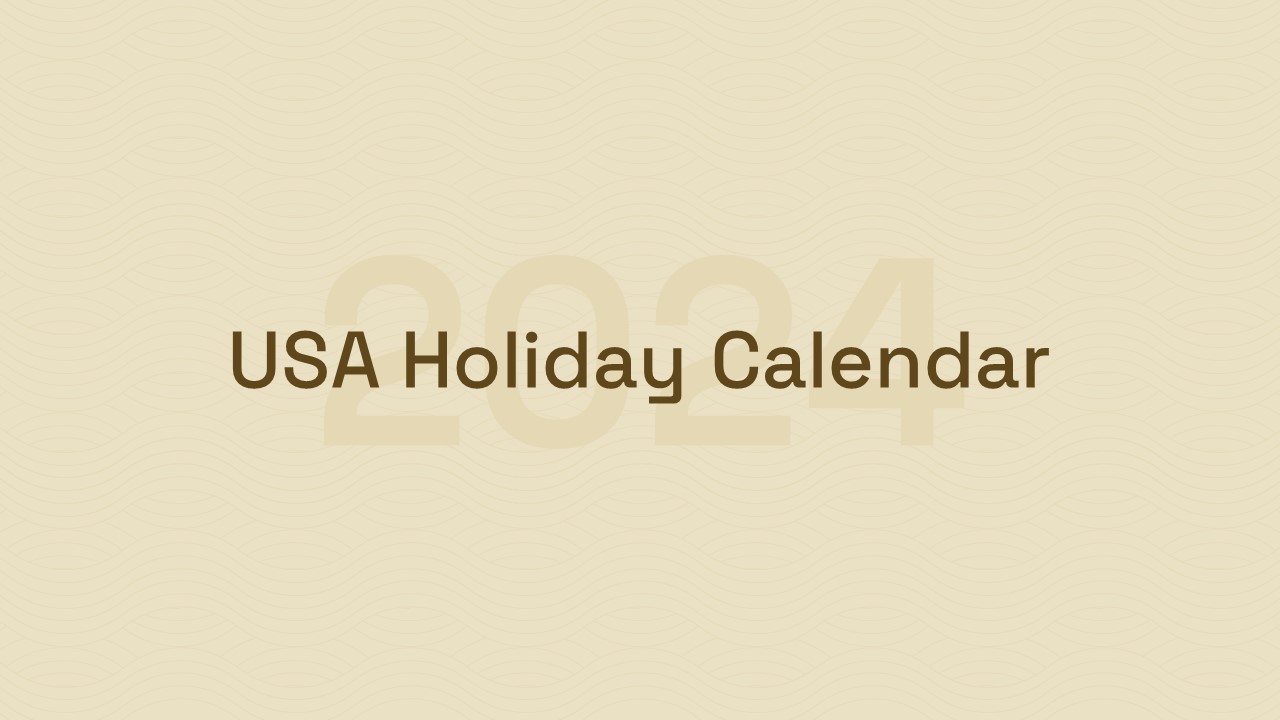 calendar that displays usa holidays