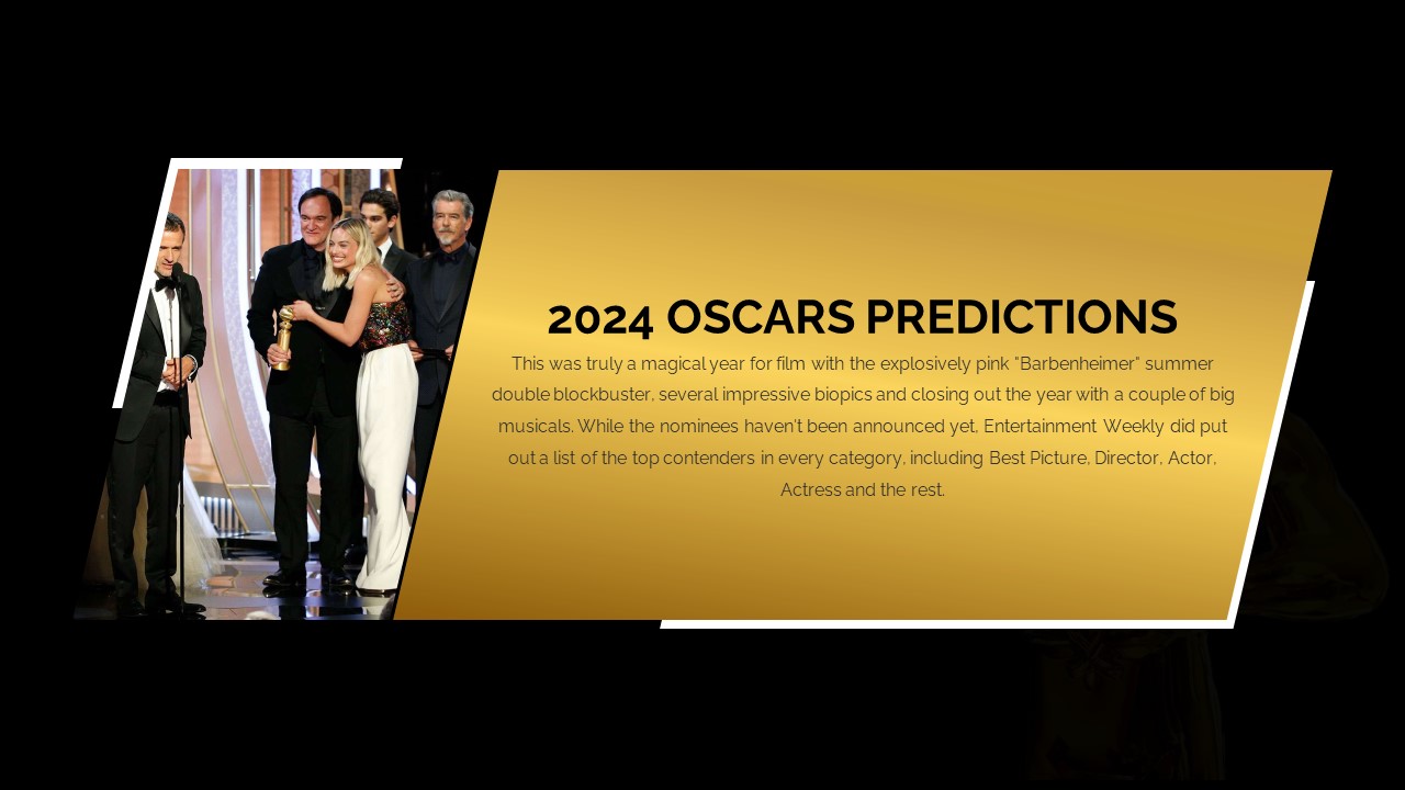 Free Oscars 2024 Template for Google Slides & PowerPoint
