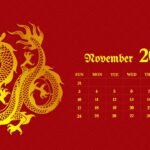 November 2024 Chinese New Year Calendar