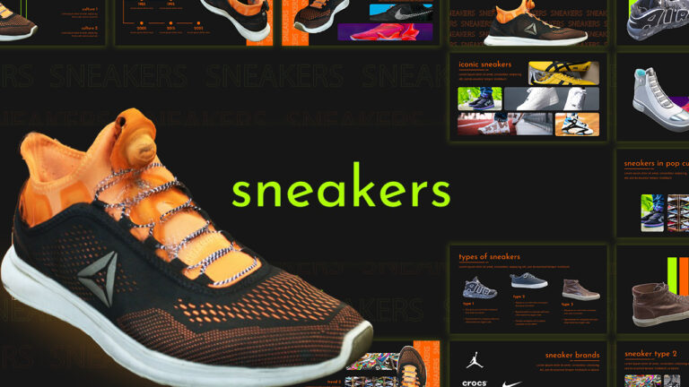Sneakers launch template