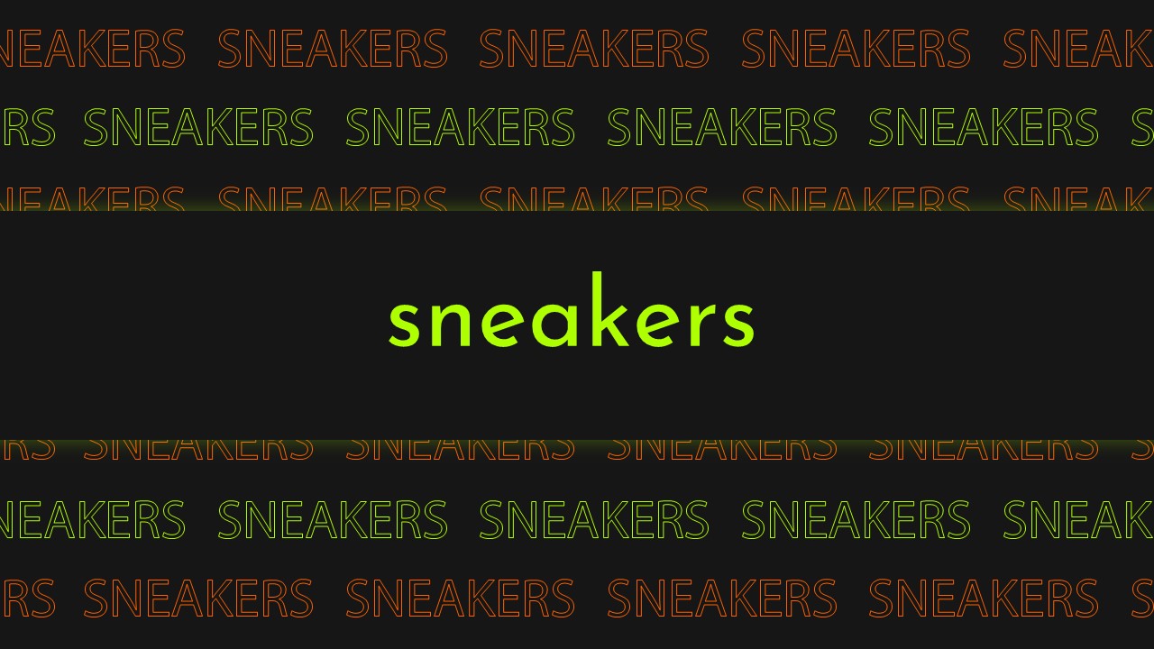 Sneakers Slide