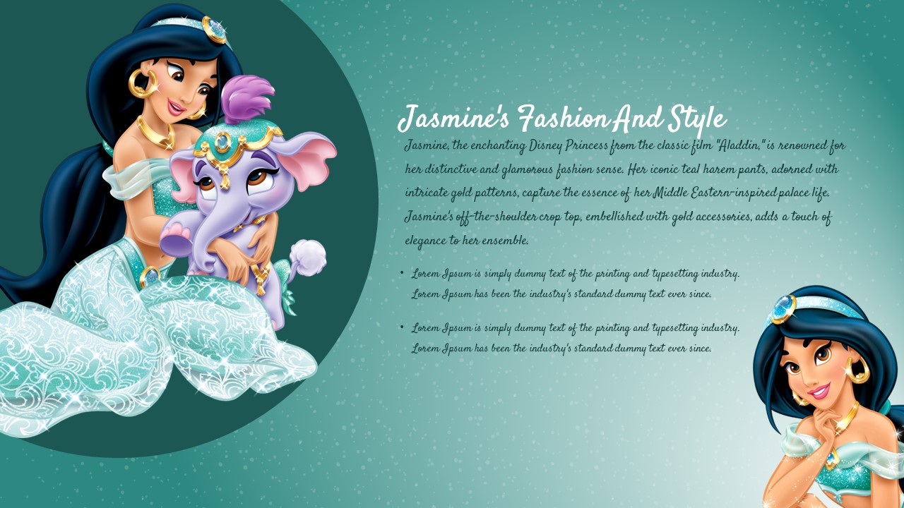 Jasmine fashion and Style
