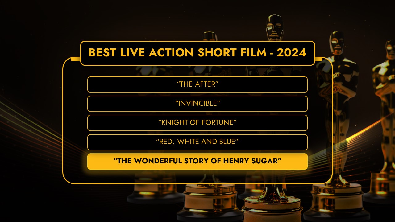 Oscars 2024 best live action short film award