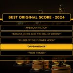 Oscar 2024 best original score template