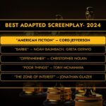 Oscars 2024 best screenplay award