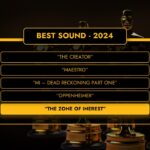 Oscars 2024 best sound award template