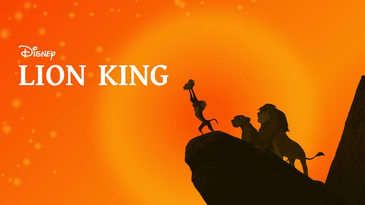Free Lion King Template