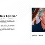 Who is Jeffrey Epstein