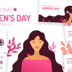 Women's day template