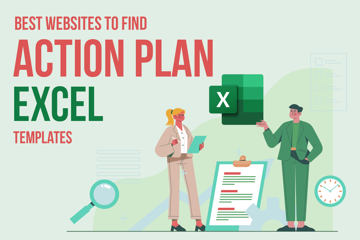 best websites to find action plan excel templates
