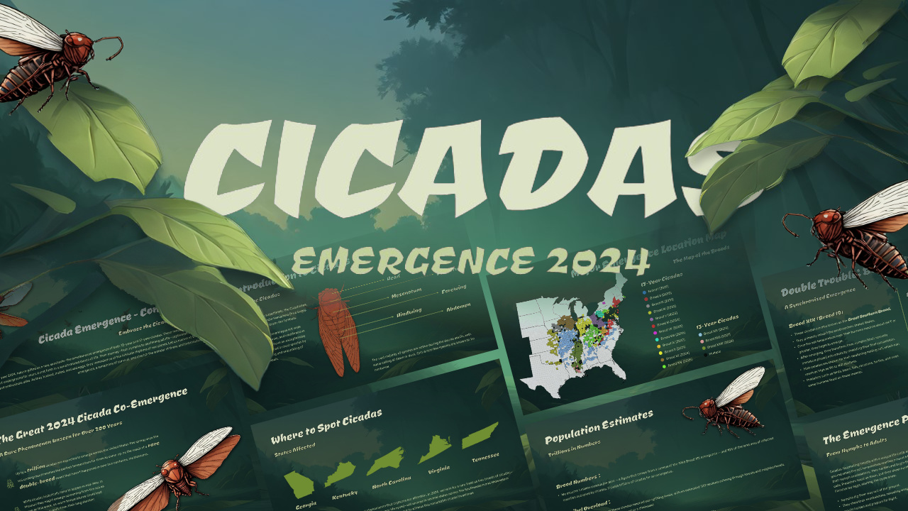 Cicada emergence 2024