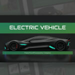 Plantilla de PowerPoint para vehículos eléctricos