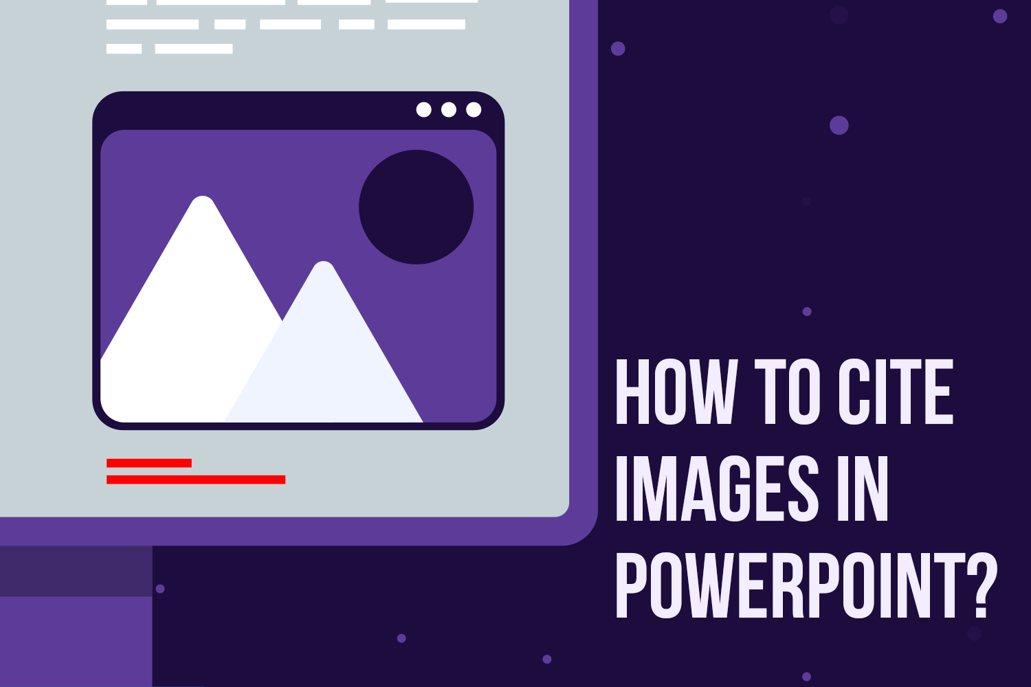 How to cite images in PowerPoint