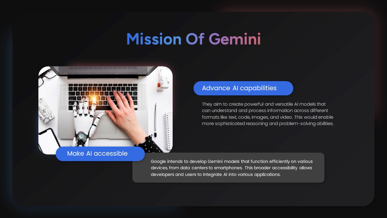Mission of Gemini AI