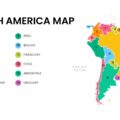 South America Map PowerPoint