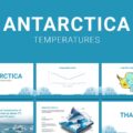 Antarctica Temperature Map