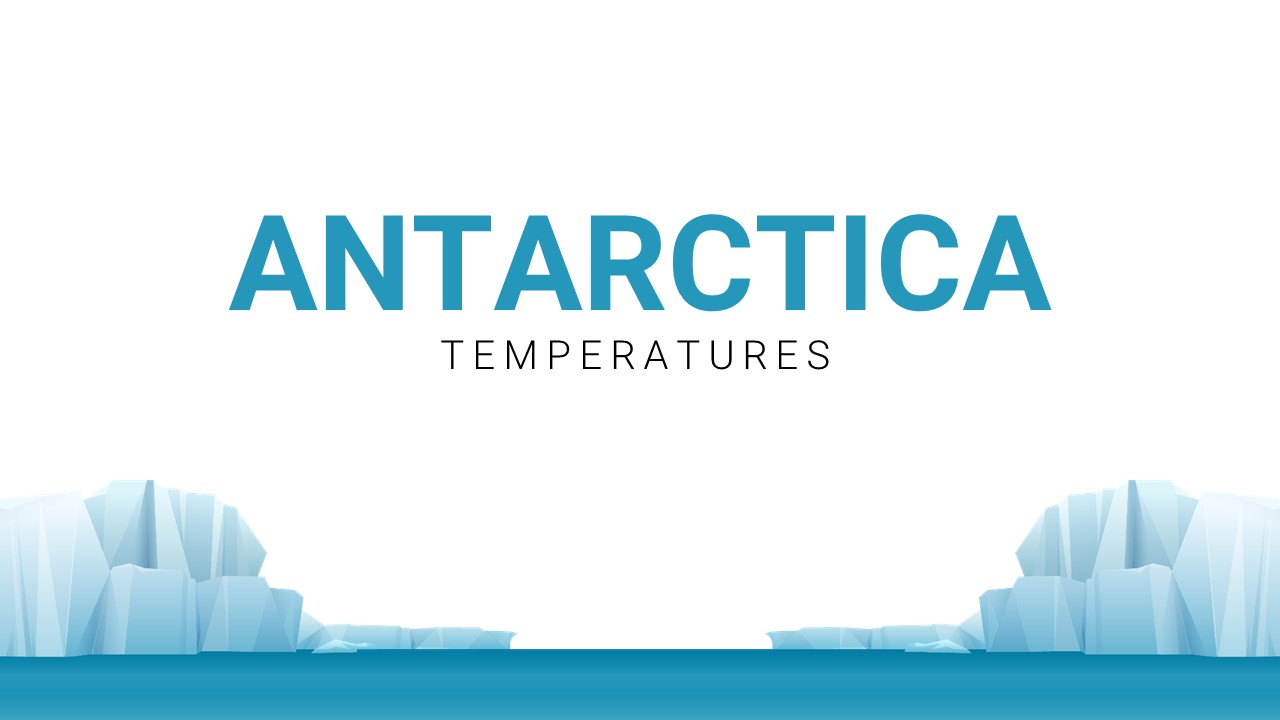 Antarctica weather map