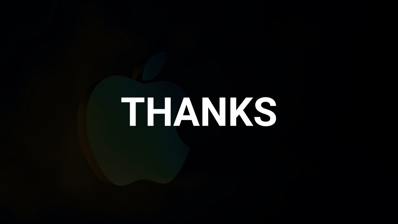 Apple Music Thanks