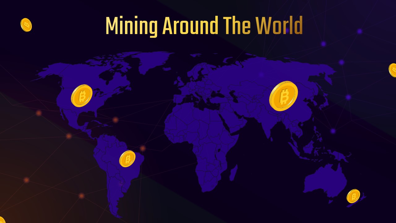 Bitcoin mining worldwide