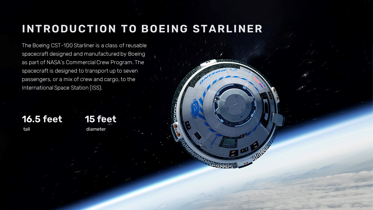 Boeing Starliner Spaceship