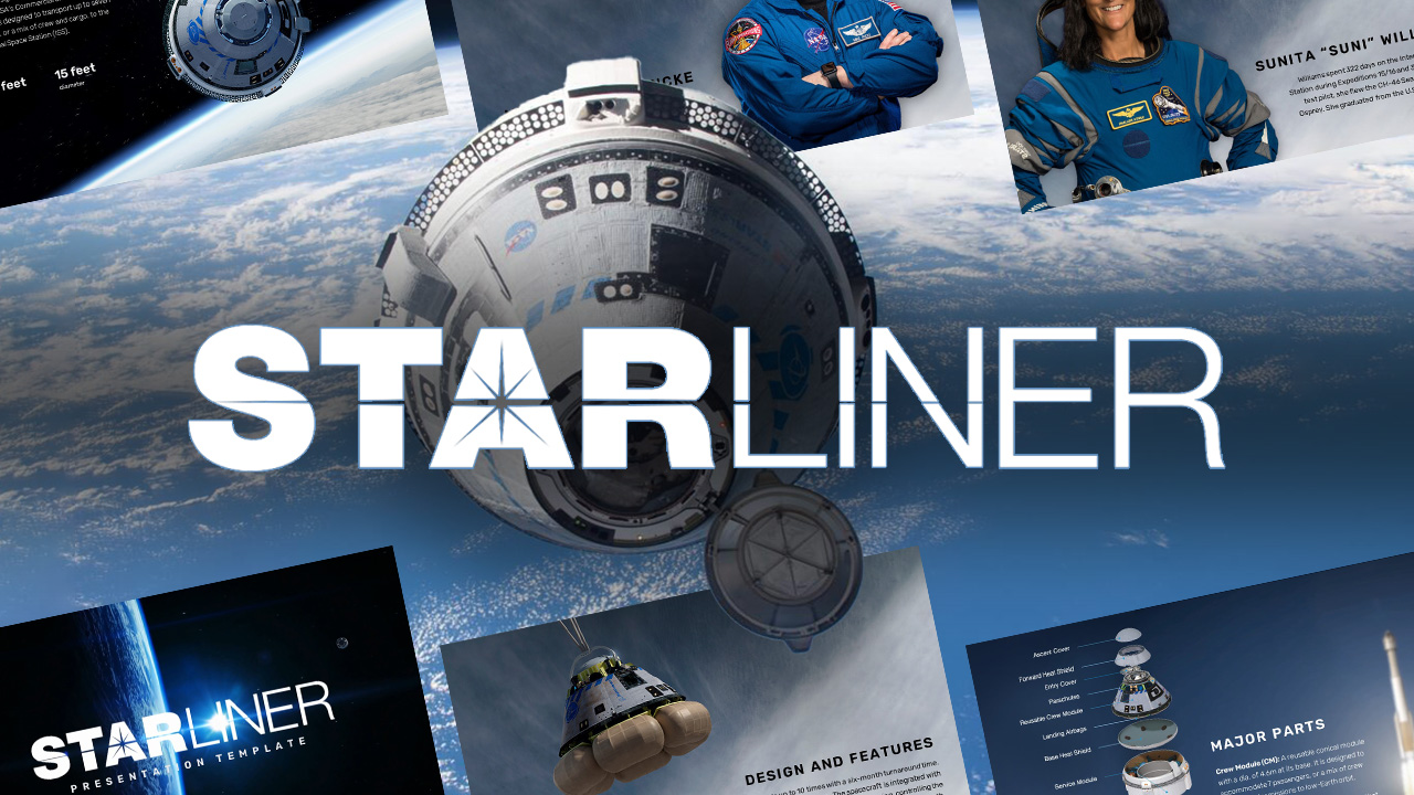 Boeing Starliner template