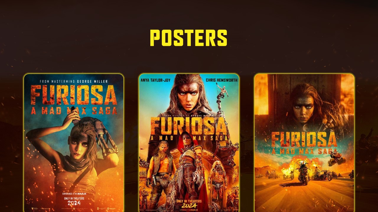 Furiosa Posters