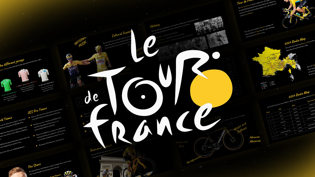 Le Tour De France Template