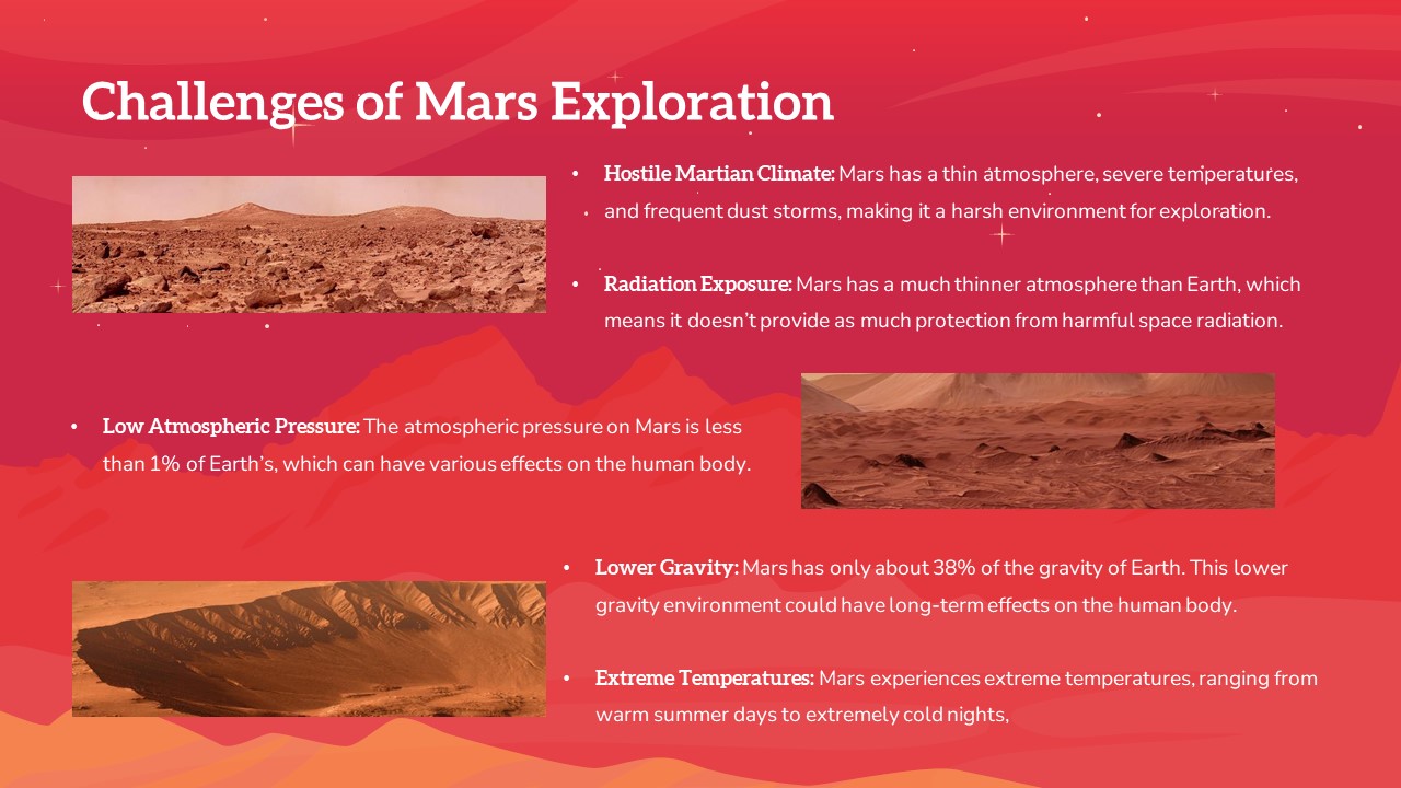 Mars Mission Exploration