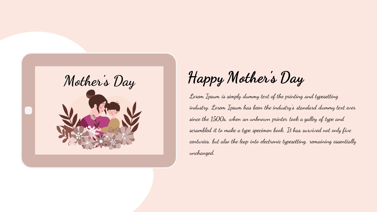 mom day template