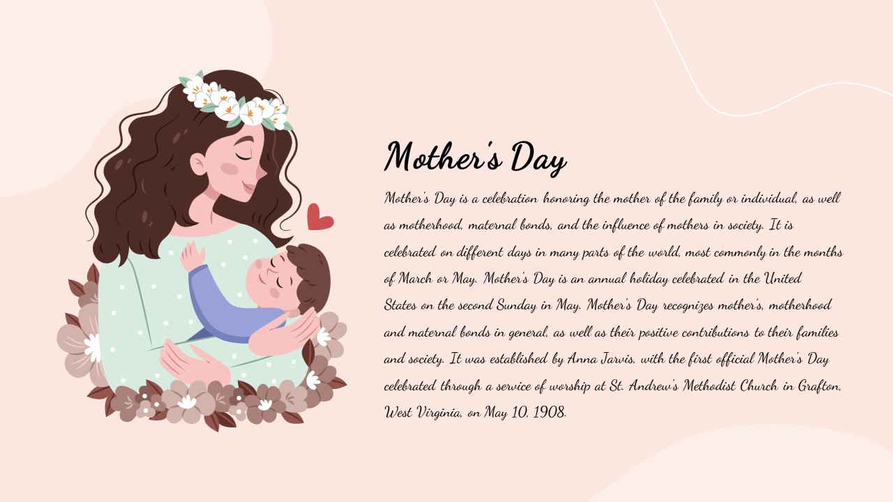 mothers day template