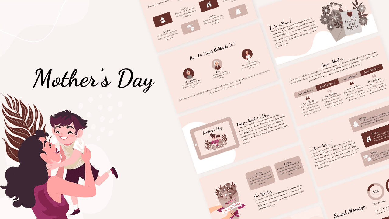 mothers presentation template