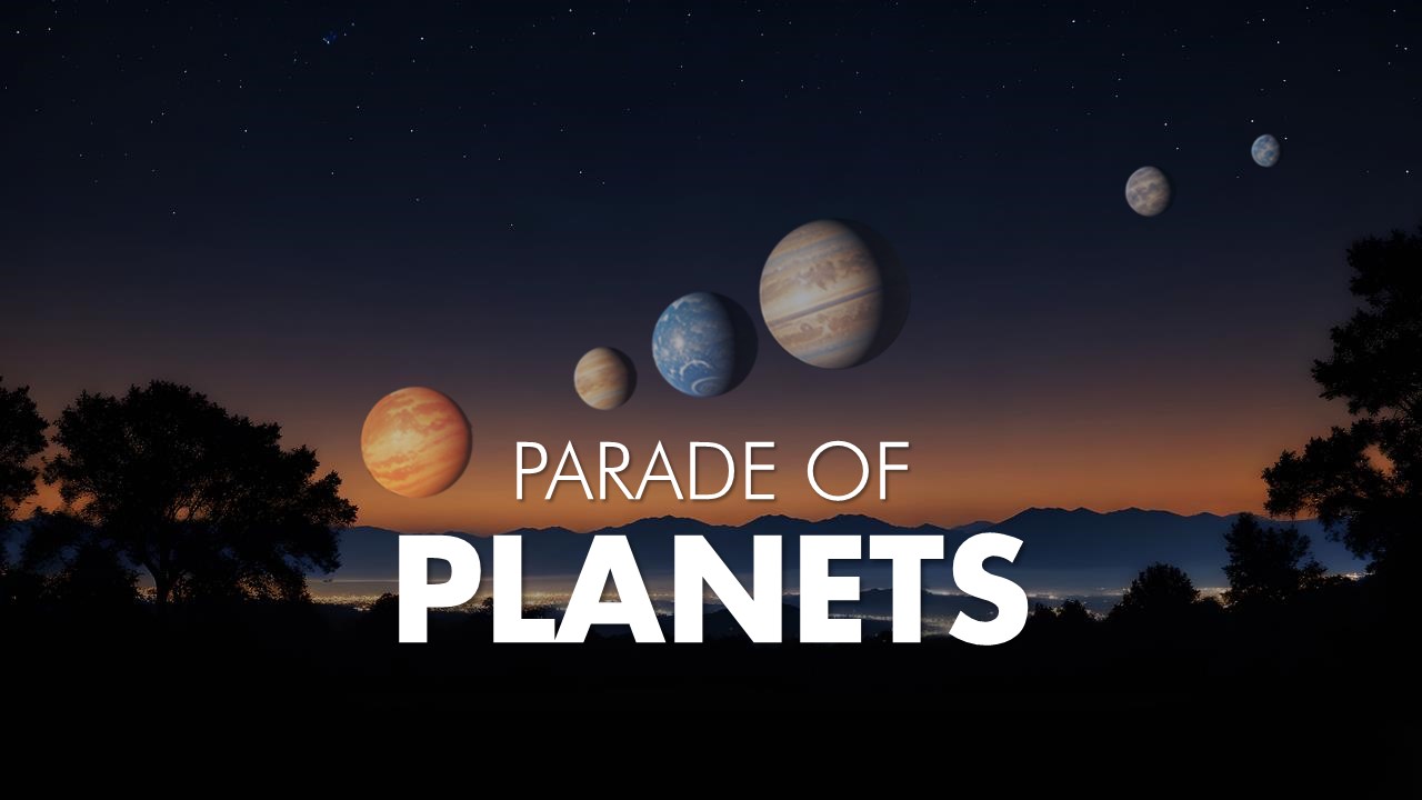 Parade of Planets Free PPT Template & Google Slides - SlideChef