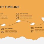 rocket timeline infographics