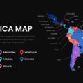 latin america map dark theme
