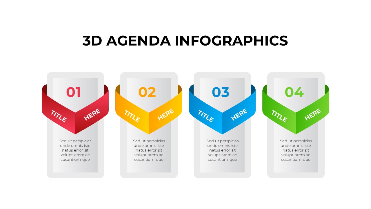 3D Agenda timeline