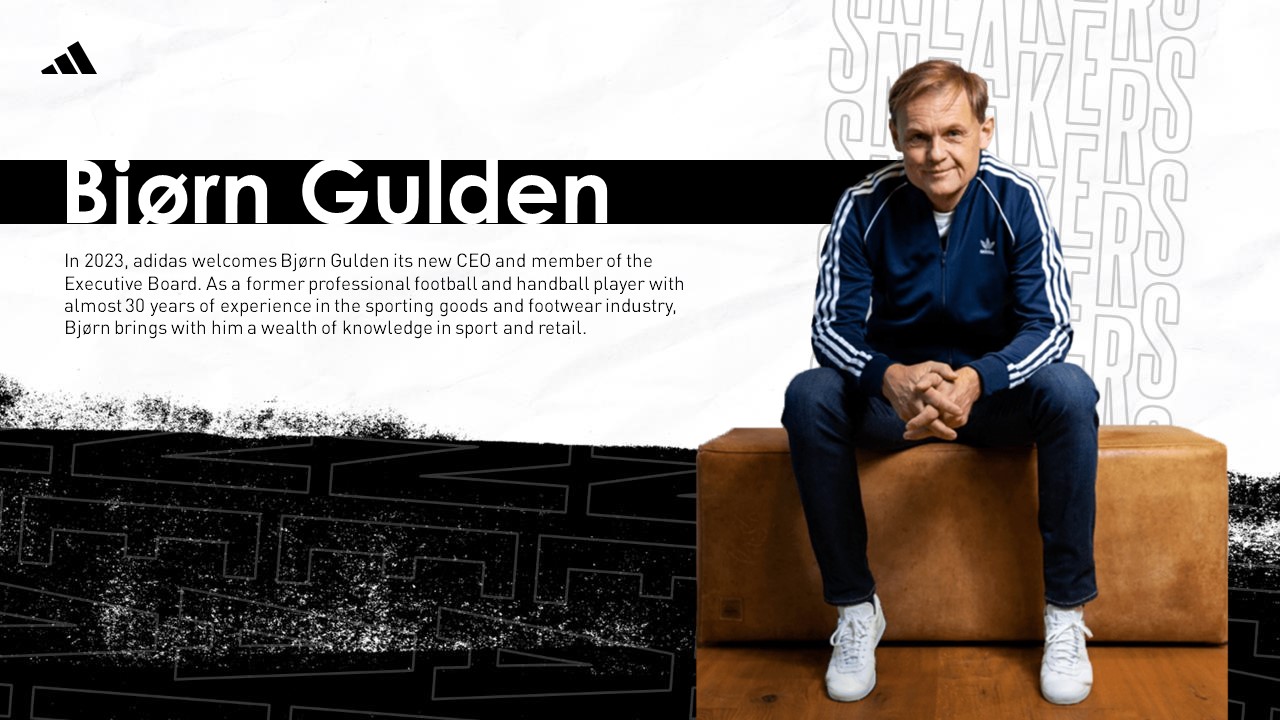 Adidas CEO Biorn Guiden