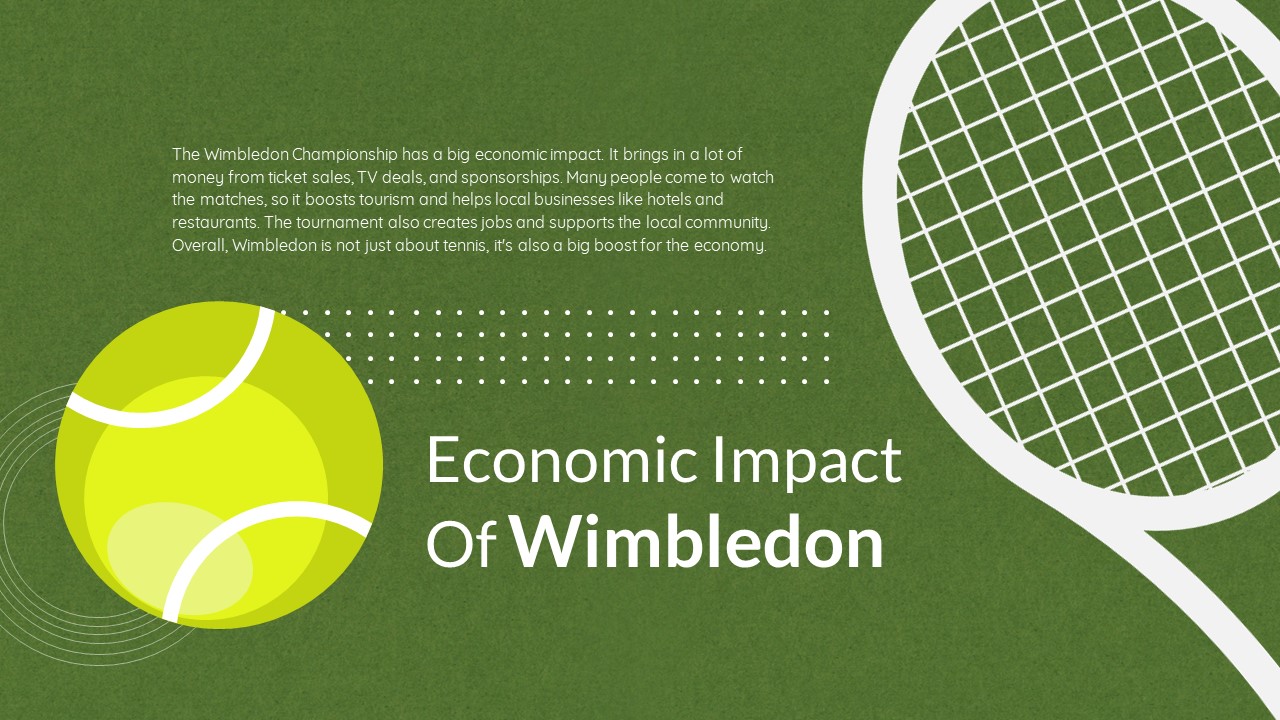 Economic impact of Wimbledon