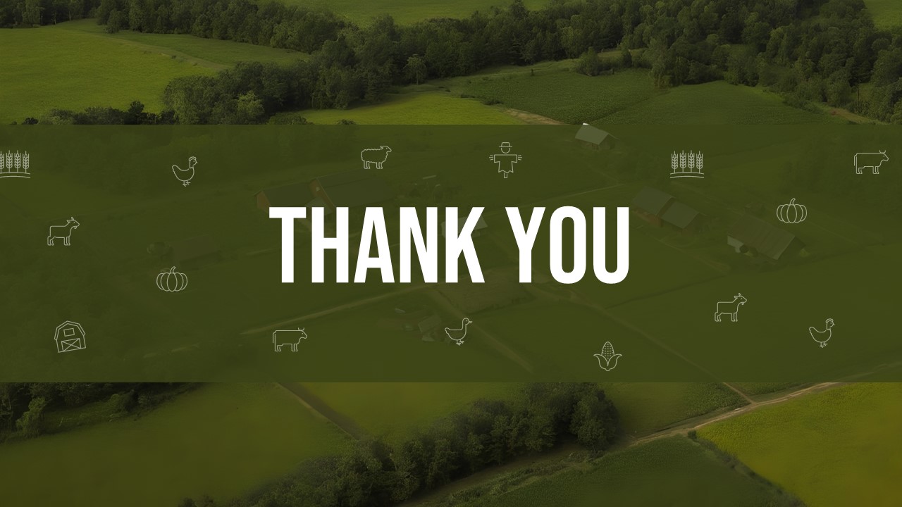 Thank You Farmers PowerPoint Template and Google Slides - SlideChef