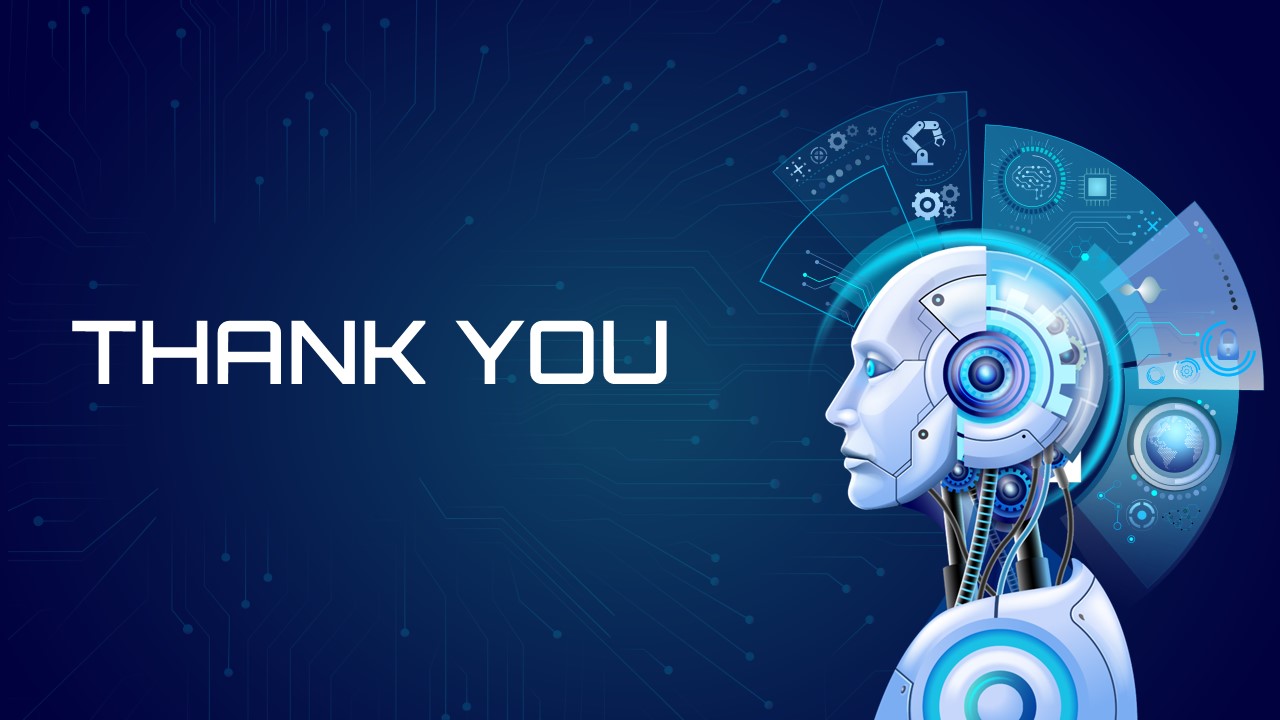 AI Thank You Template for PowerPoint and Google Slides - SlideChef