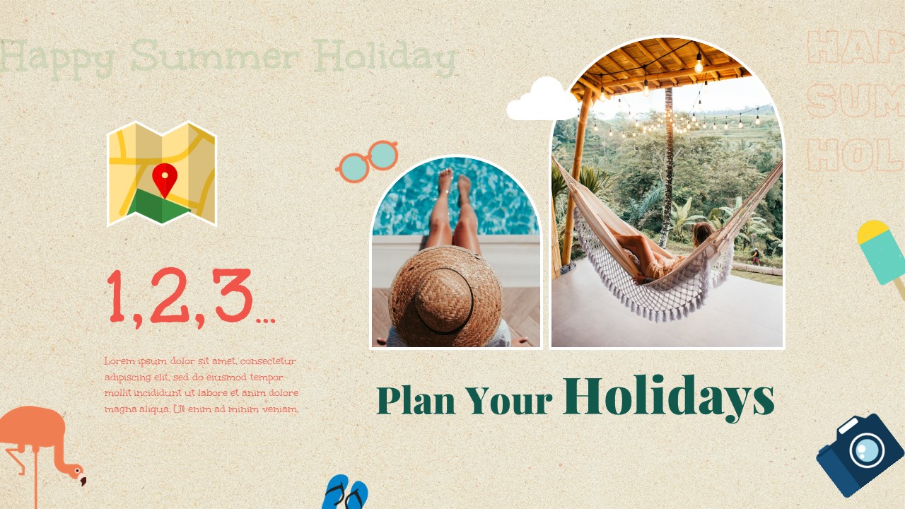 Plan your holidays